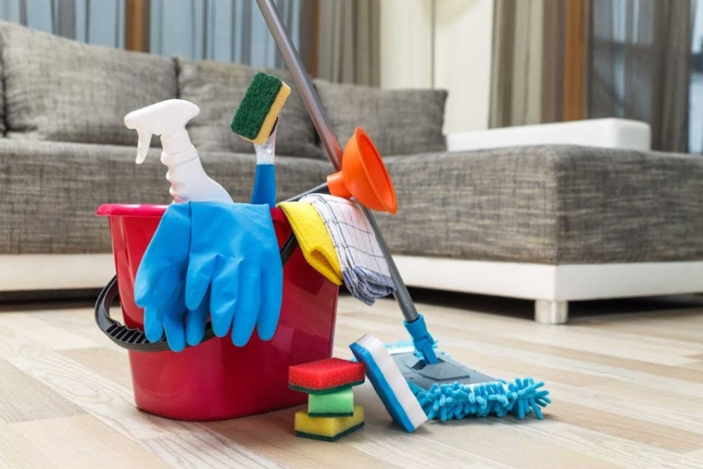 How Do You Clean A House That Has Been Neglected 3 Gathering cleaning supplies