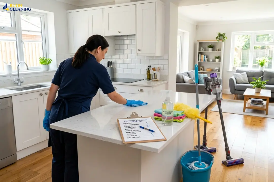 Domestic Cleaning Checklist