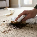 Coke Out of a Carpet