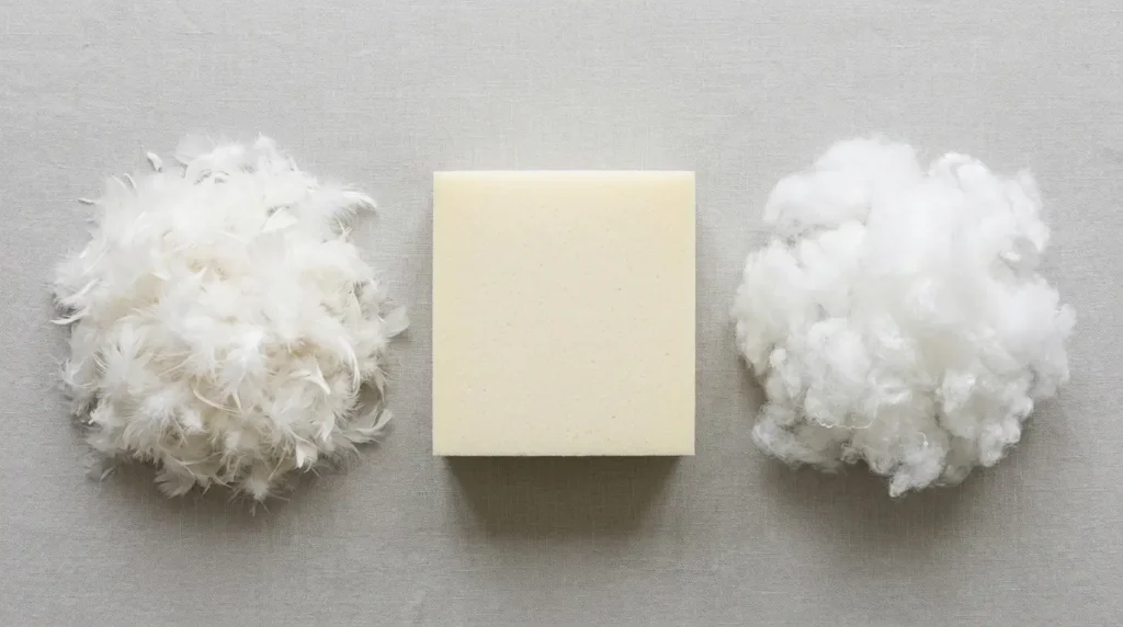 Feather, Foam or Fibre It Changes Everything