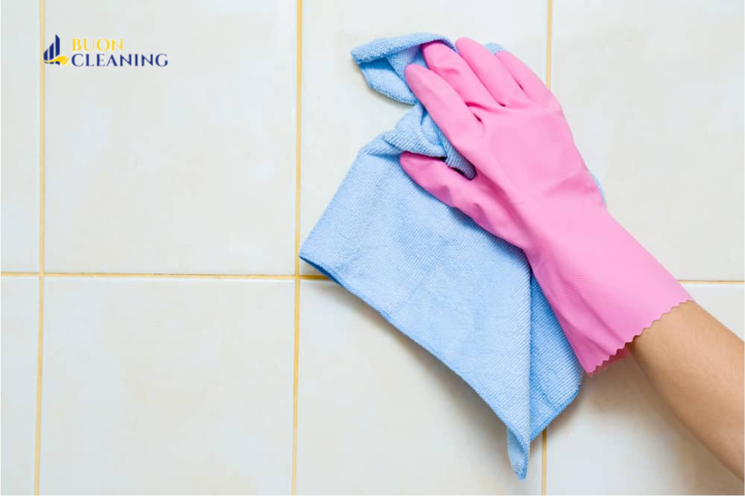 Orange Stains in Shower
