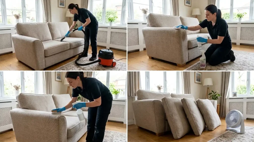 How to clean upholstery at home