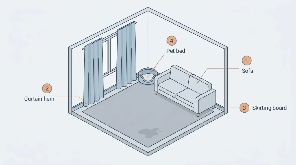 Remove Pet Stains and Odours from Carpet: 7 Proven Methods 6 When it isn't the carpet
