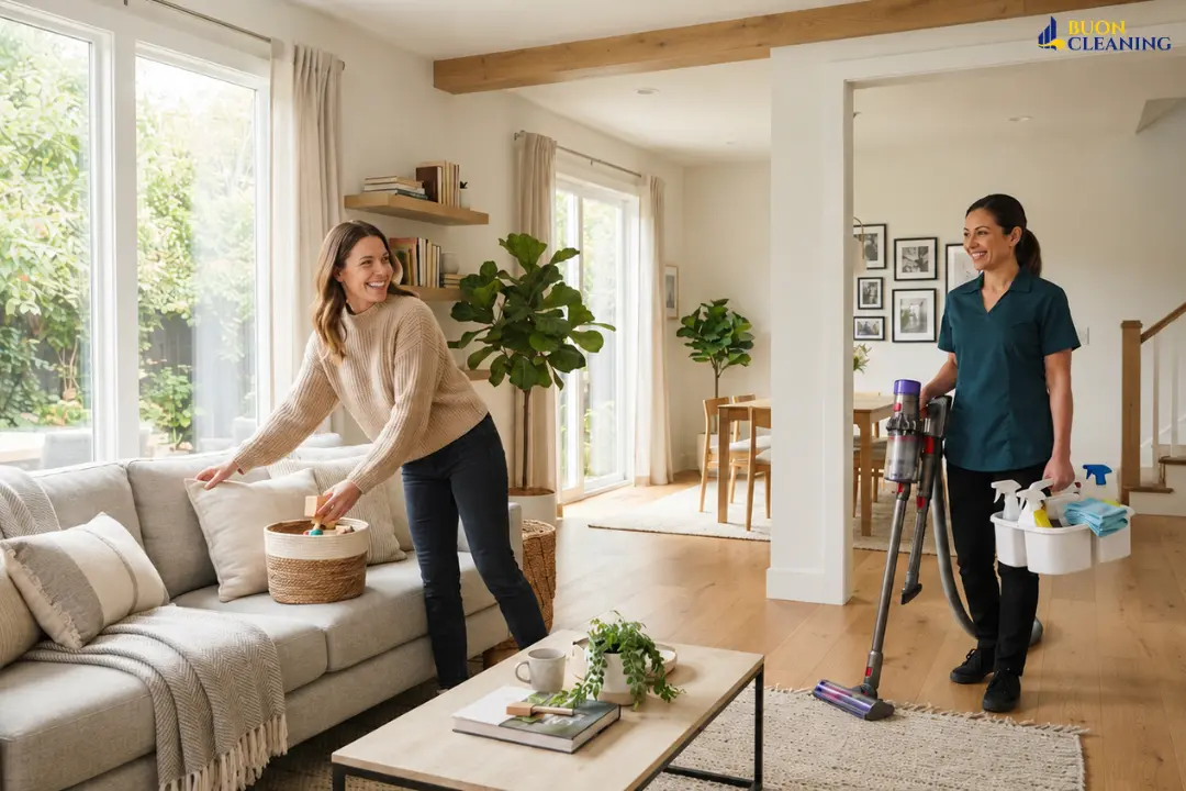 Prepare Home for Professional Cleaning