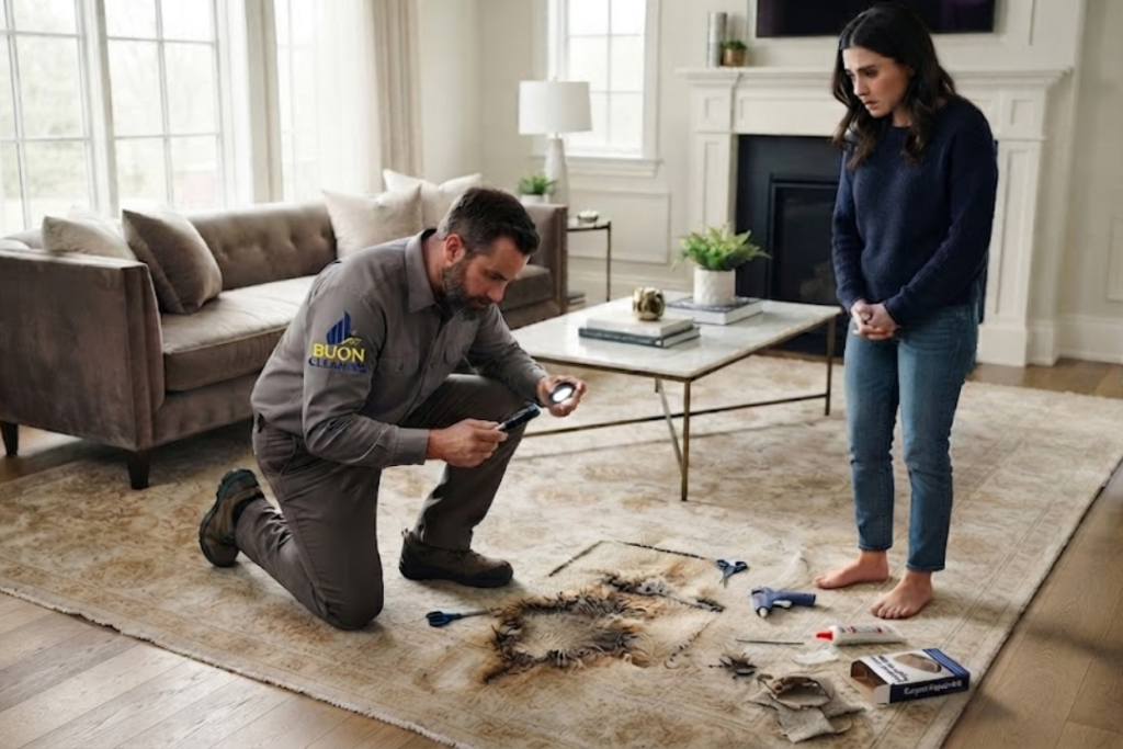 How to Repair a Burnt Carpet (with and without spare carpet) 2 image