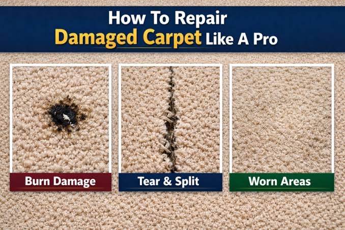 How to Repair a Burnt Carpet (with and without spare carpet) 3 image