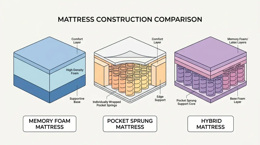 How Different Mattress Types React to Urine Cleaning