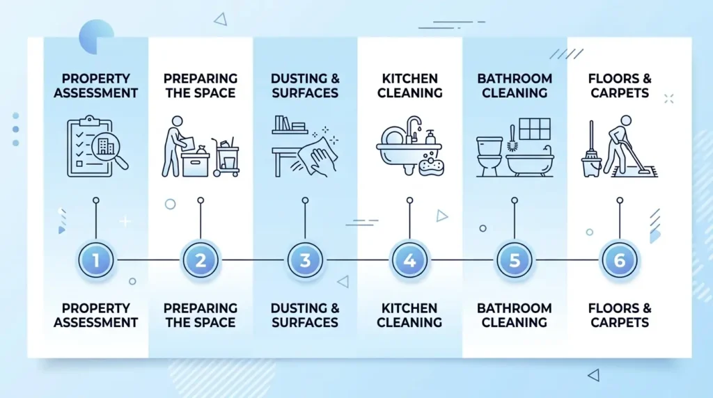 Step-by-Step Professional Deep Cleaning Process
