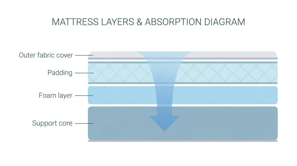 What Happens When Urine Soaks Into Mattress Fibres