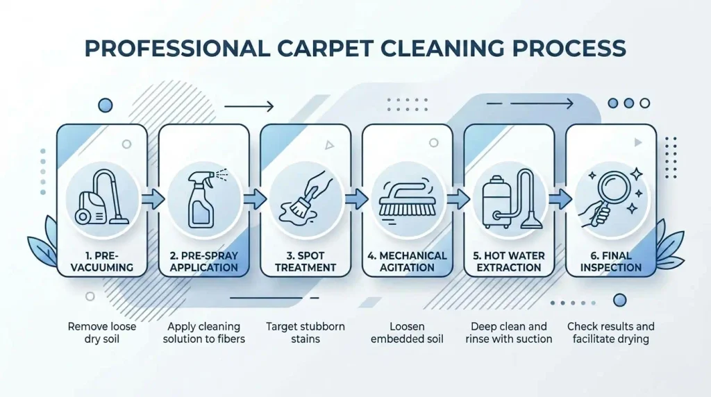 What Should Be Included in Professional Carpet Cleaning
