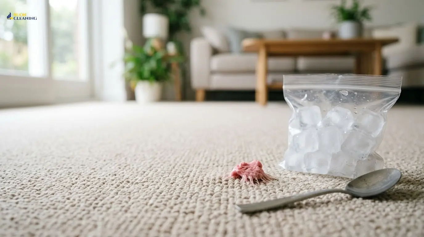 Remove Chewing Gum from Carpet
